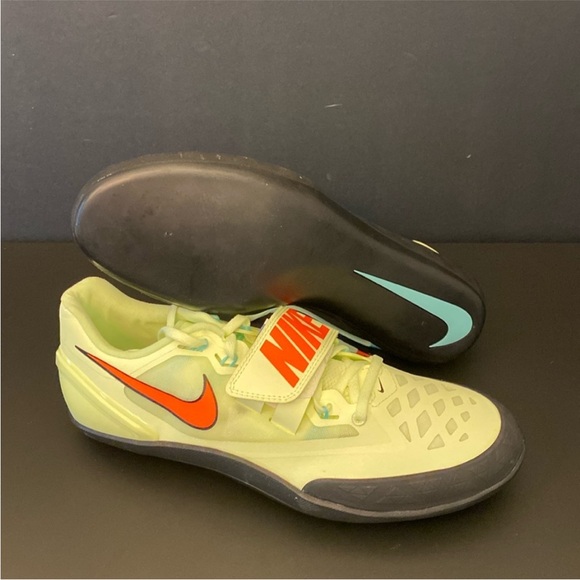 Nike Zoom Rotational 6 Volt Green Track Shoes (685131-700) Men’s Size 10 - Picture 2 of 9